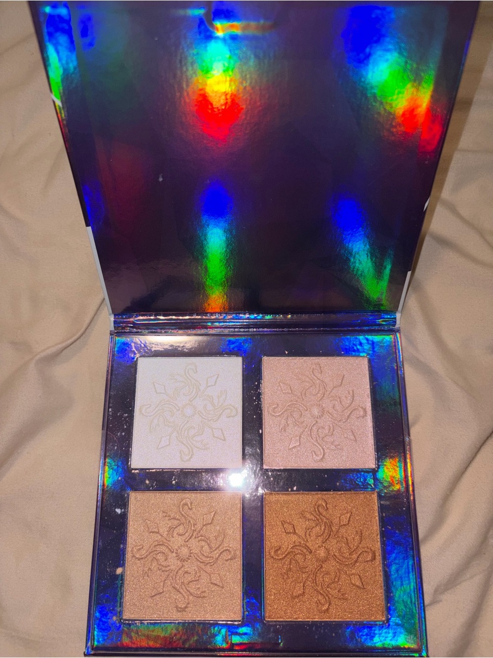wet n wild megaglo Four-Shade Highlighter Palette NEW